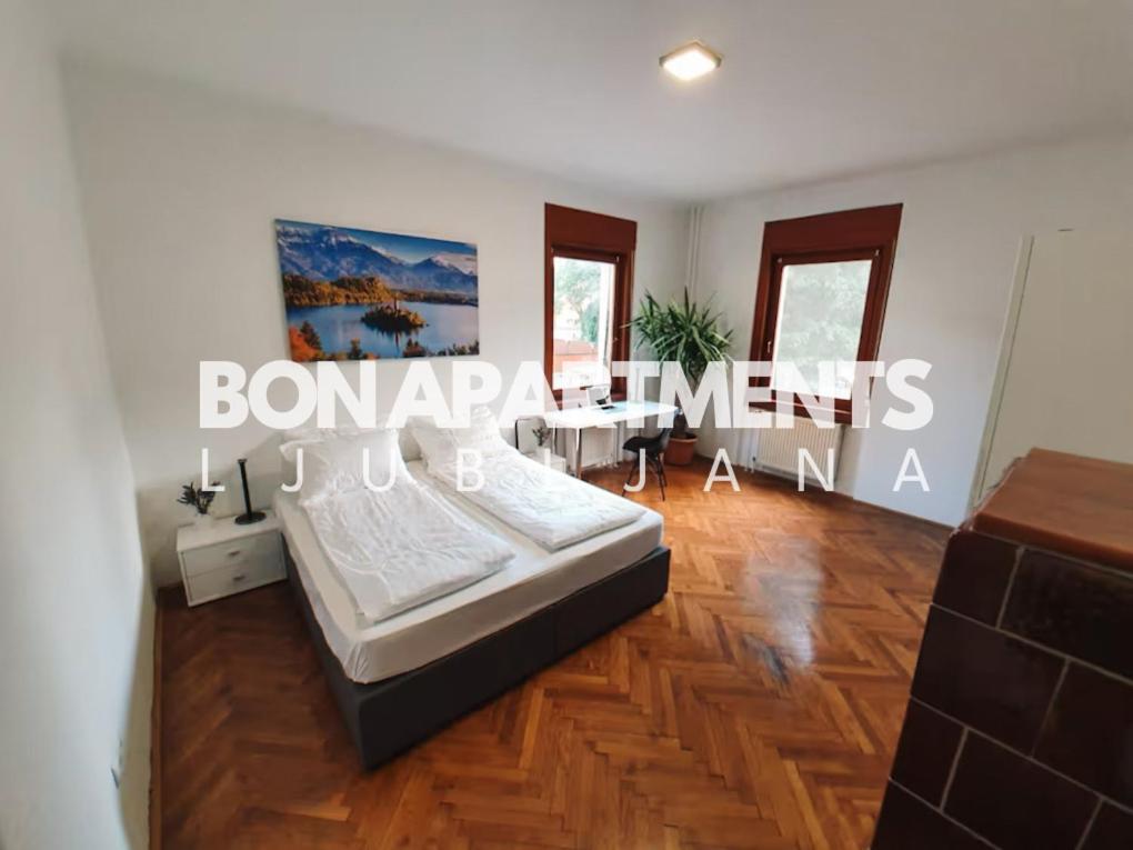 Huge Bbq Garden 2, Spacious Flat, Ac, Free Parking 2 Ljubljana Exterior photo
