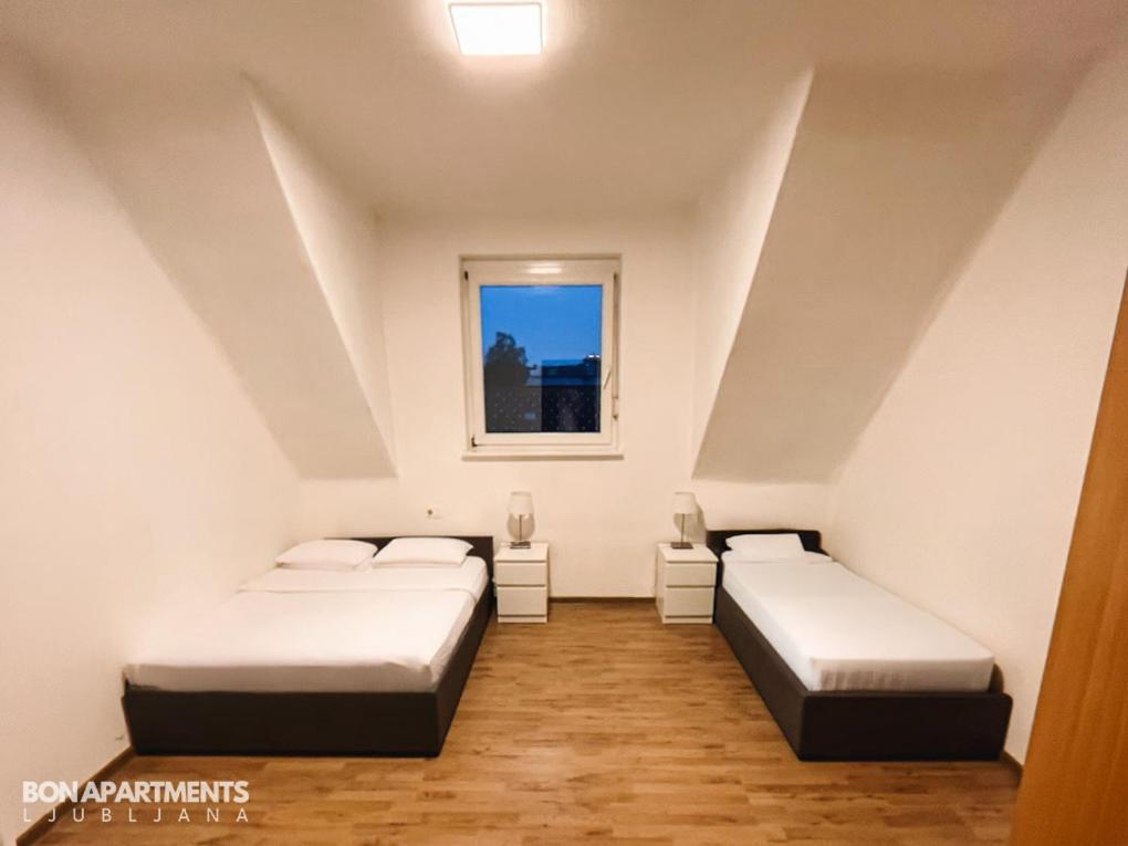 Huge Bbq Garden 2, Spacious Flat, Ac, Free Parking 2 Ljubljana Exterior photo