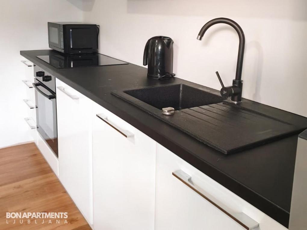 Huge Bbq Garden 2, Spacious Flat, Ac, Free Parking 2 Ljubljana Exterior photo
