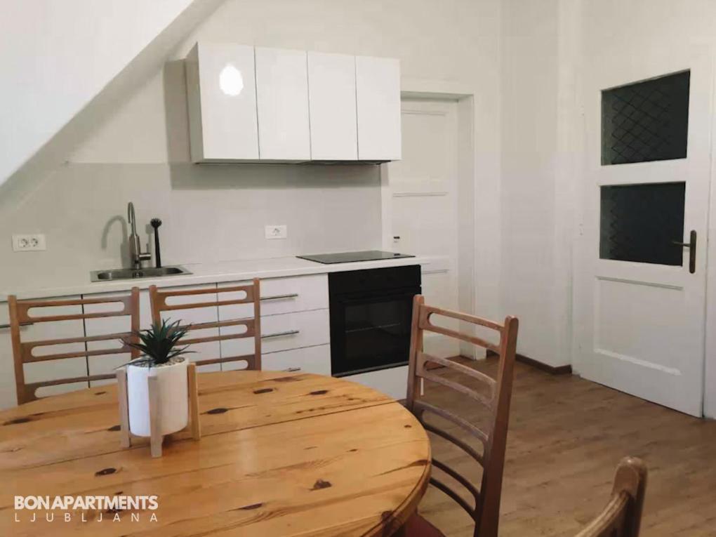 Huge Bbq Garden 2, Spacious Flat, Ac, Free Parking 2 Ljubljana Exterior photo